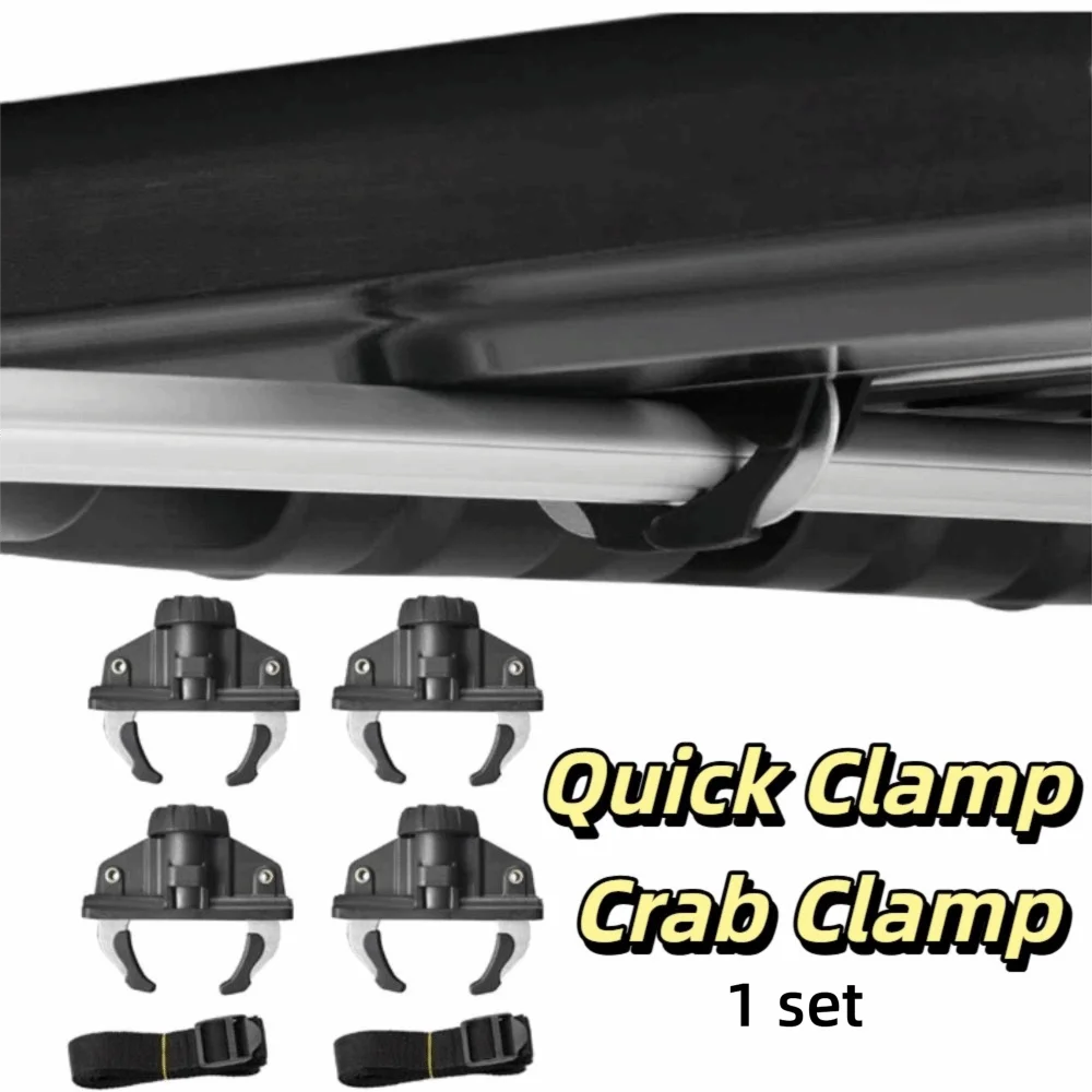 Adjustable Roof Box Clip Strength Mighty Clips Mounting Buckle Quick Zpaxo