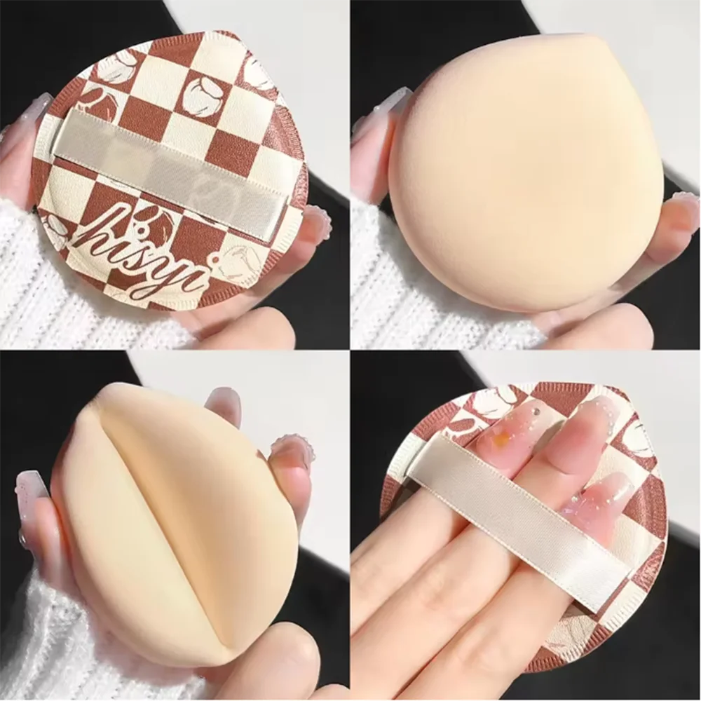 Dry and wet makeup puff sponge soft Korean style cute elastic marshmallow soft cushion makeup foundation set Zpaxo