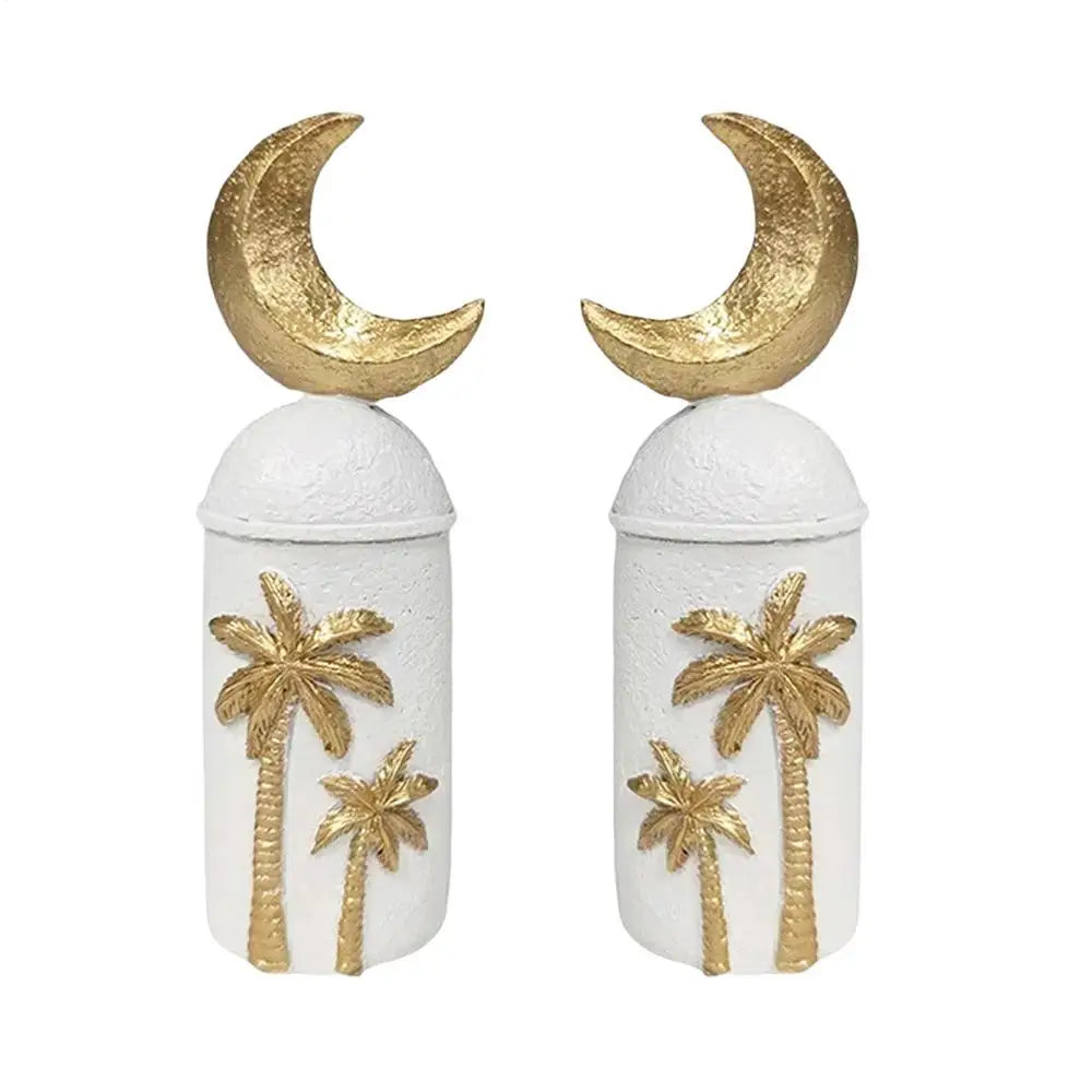 Castles Statue Resin Decorative Middle Eastern Decoration Moon