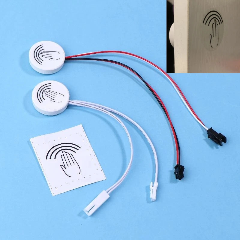 2Pin Partition Touch Sensor Switch Dimmer Hand Sweep Controller Zpaxo