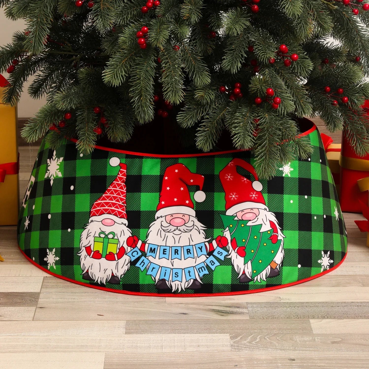 Christmas Tree Around Base Xmas 3d Dress Scene Arrangement Props