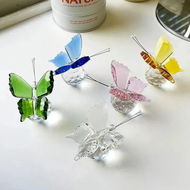 Three-dimensional Butterfly Crystal Ornament Wedding Decoration