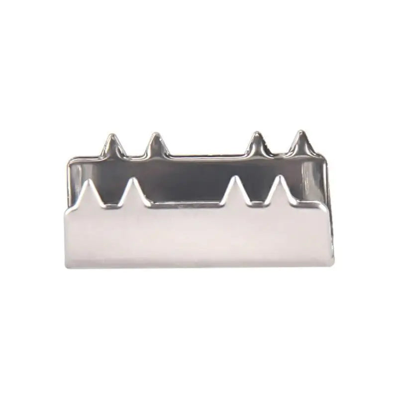 652F 3D Printer Belt Stainless Steel Serrated Clips Open-end Timing Zpaxo