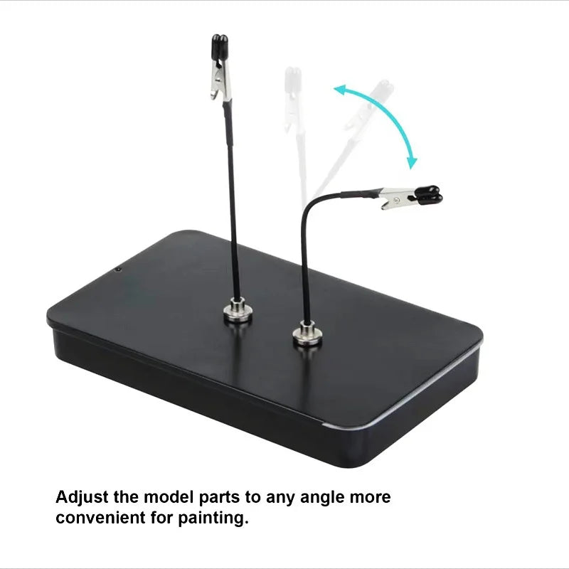 Soldering Third Hand Strong Magnetic Base Flexible Arms PCB Holder