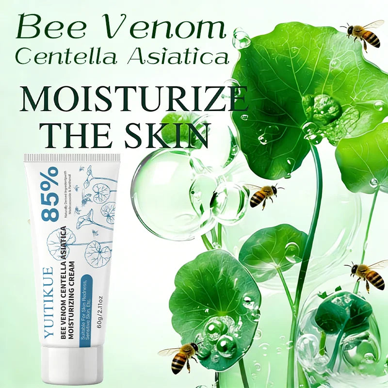 YUITIKUE Bee Venom Centella Asiatica Cream | Moisturizer 60g Face Moisturizer Cream Zpaxo