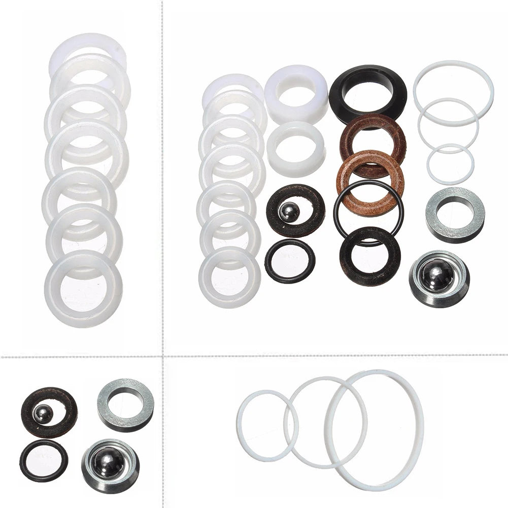 23pcs Seal Ring Repair Kit Maintenance Sealing Gasket Washer Seal Assortment Set for Graco 390 395 495 595 Zpaxo