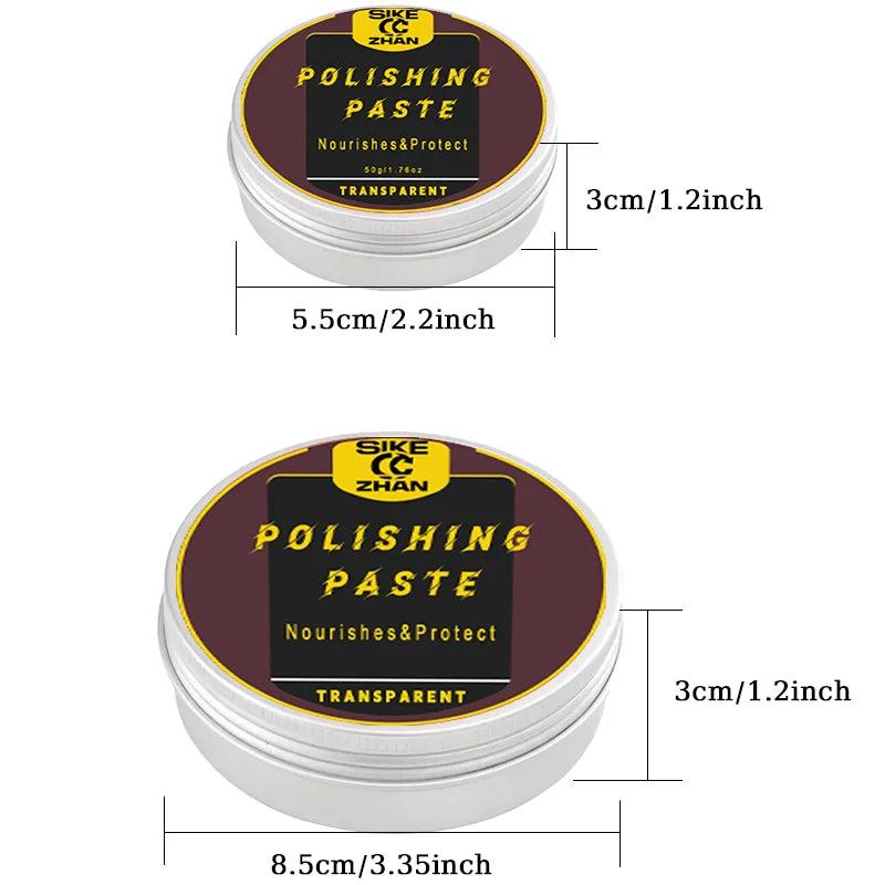 High Quality Multi Purpose Leather Care Cream for Bags Wallets Belts Moisturizing and Restore Softness Anti‑Crack 50g/100g Zpaxo