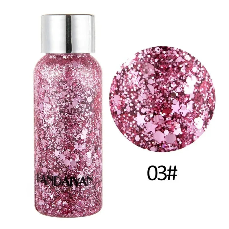 Eye Glitter Body Face Gel Art Waterproof Gloss Shine Multifunctional Zpaxo 03