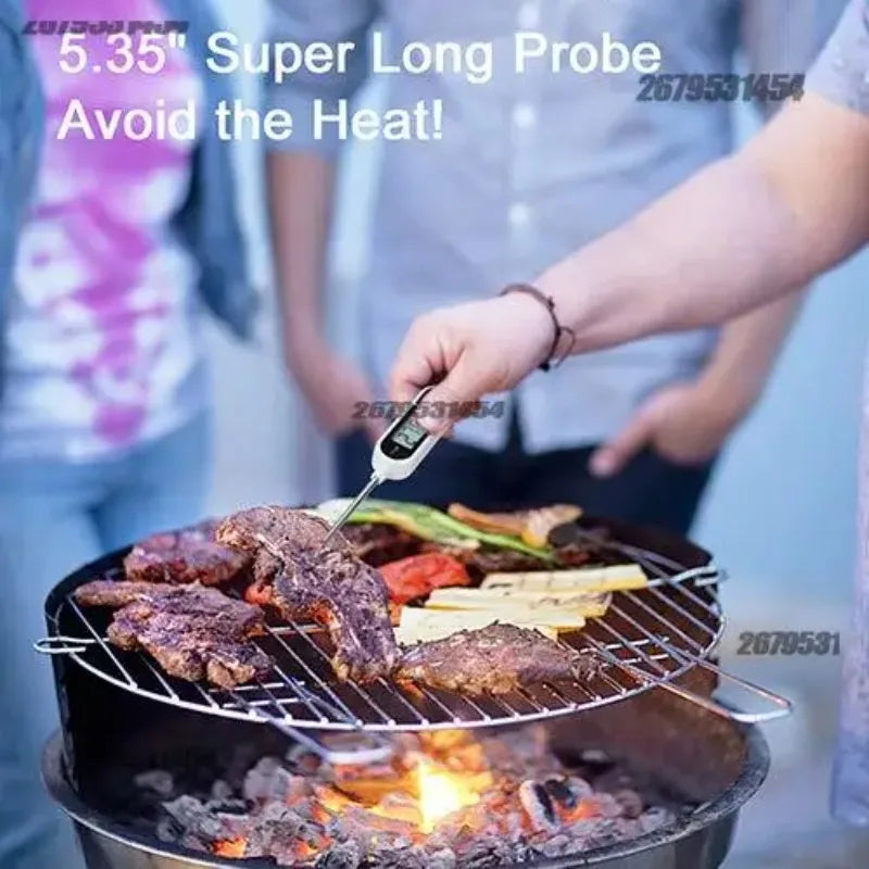 1/2pcs Digital Thermometer Digital Probe Meat/Milk Food Temperature Thermometer Kitchen Cooking Baking BBQ For Kitchen Zpaxo