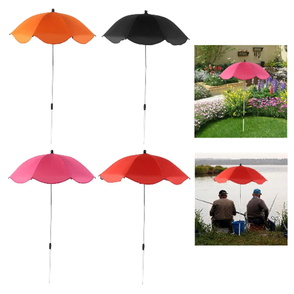 Plant Umbrella Easy Installation Multipurpose Reusable Decor Lightweight Zpaxo