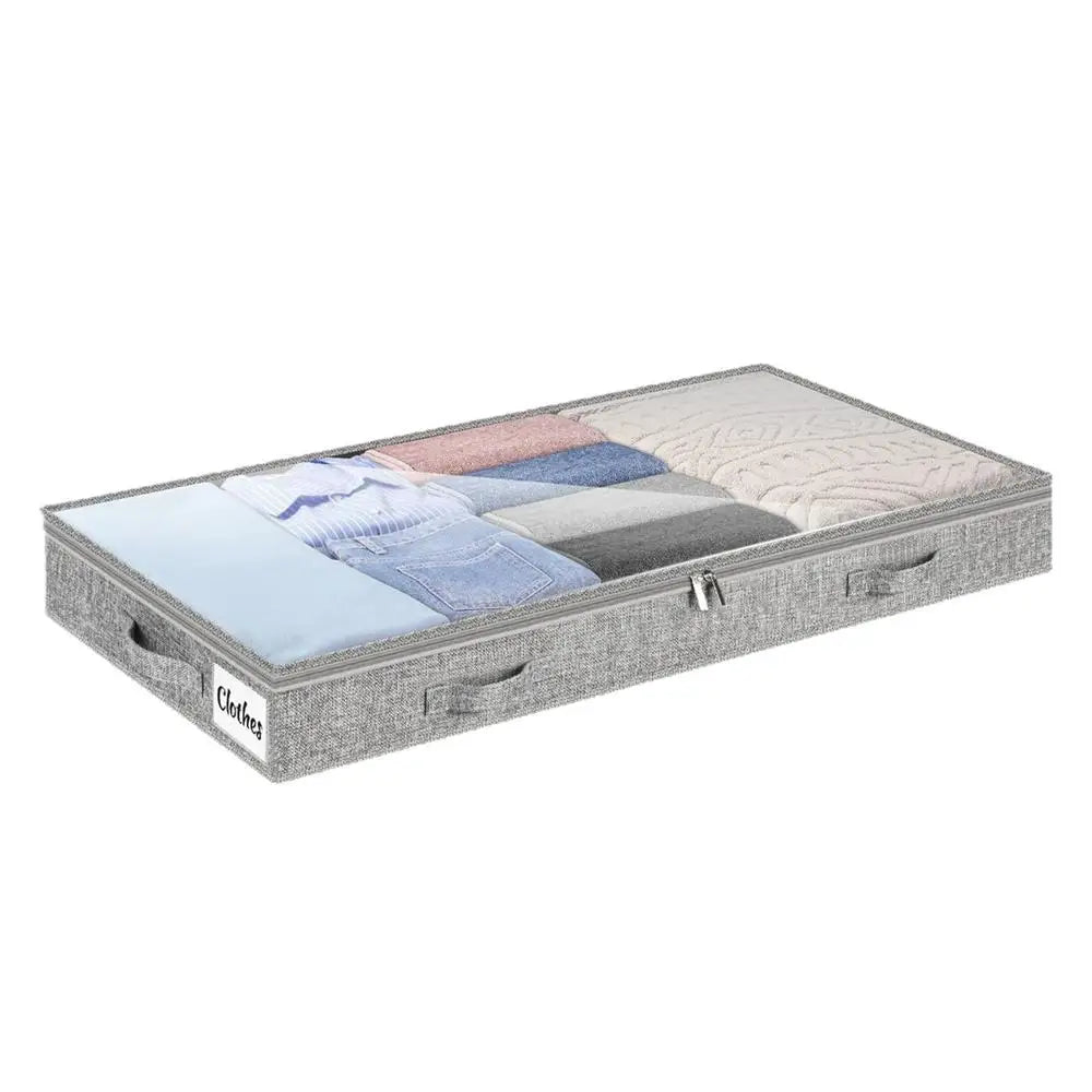 Under Bed Storage Containers Large Capacity Blanket Box Clothes Bins