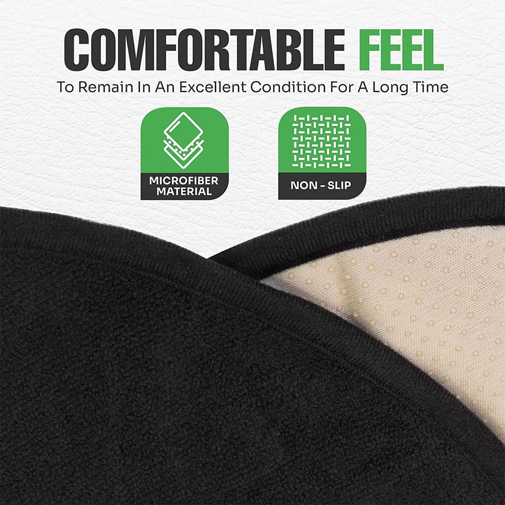 2/4PCS Car Seat Protective Cover Antifouling Car Seat Towel Protector with Adjustable Elastic Strap Non-slip Breathable 29.5*56" Zpaxo