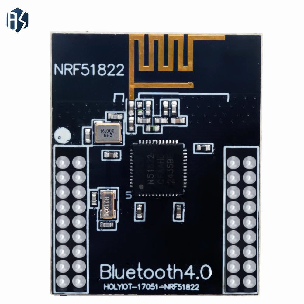 1PC NRF51822 2.4G Wireless Communication Module – Bluetooth/Zigbee/DMX512 Compatible for IoT & Wireless Applications Zpaxo