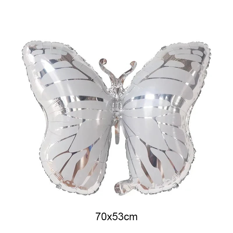 Large Butterfly Aluminum Foil Balloons Helium Air Globos Birthday Zpaxo Olive Other