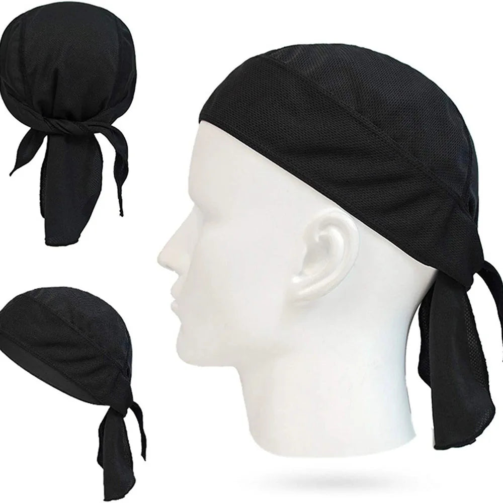 Breathable Cycling Cap – Quick-Dry Pirate Hat Head Scarf