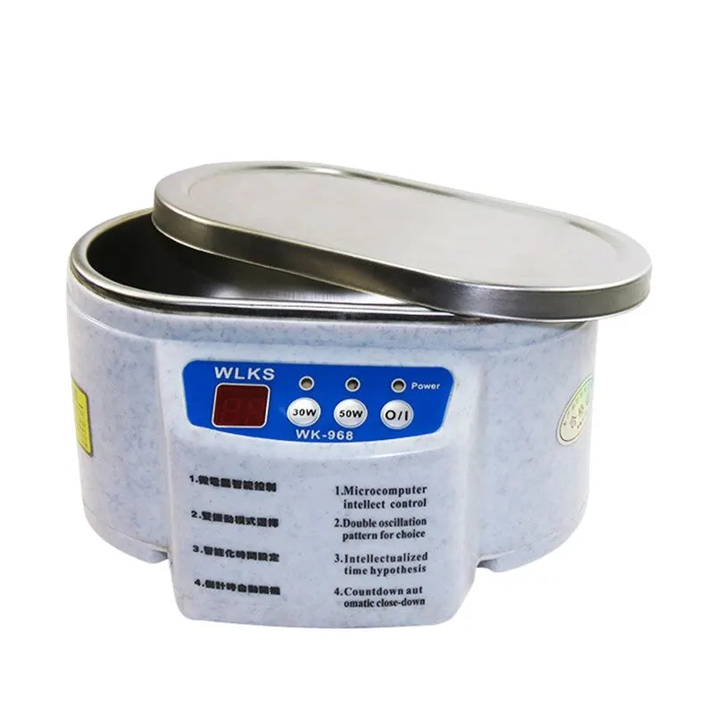 30/50W Digital Ultrasonic Cleaner Sonicator Bath Vibration Ultrasonic Jewelry Parts Glasses Circuit Board Watch Cleaning Machine Zpaxo 200137-50W EU