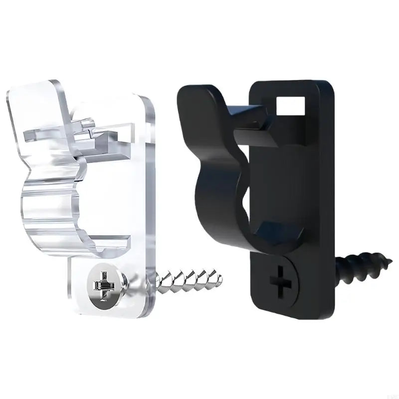 Pack of 12 Universal Wire Fixing Clips for Stable Cord Attachment Zpaxo