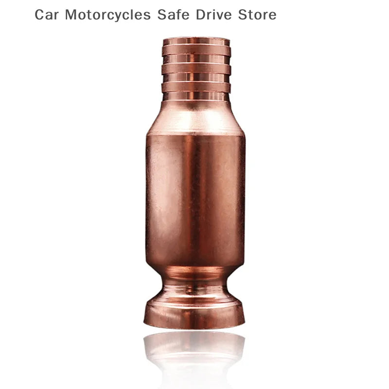 Red Copper Siphon Gas Pump Fuel Water Shaker Oil Transfer Petrol