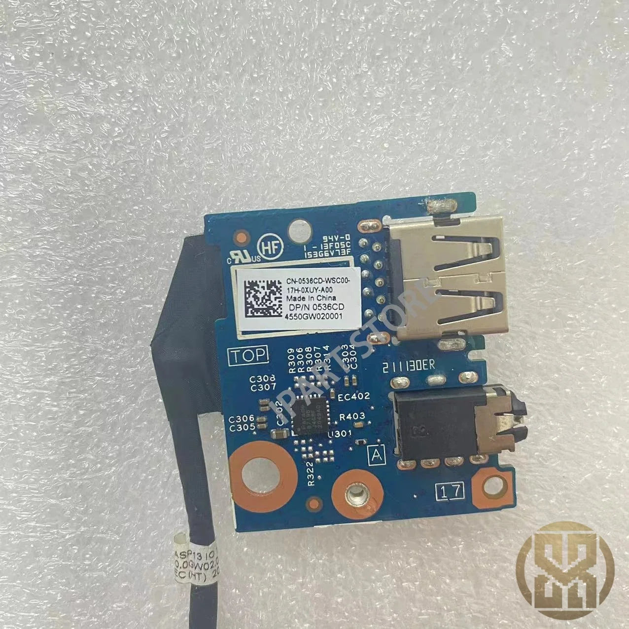 Dell Inspiron 13 5390 5391 3301 USB Audio Port Board Cable CN-0536CD
