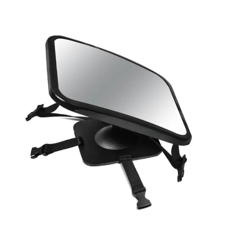 360 Rotation Baby Car Mirror Adjustable Wide Angle Rear View Zpaxo black