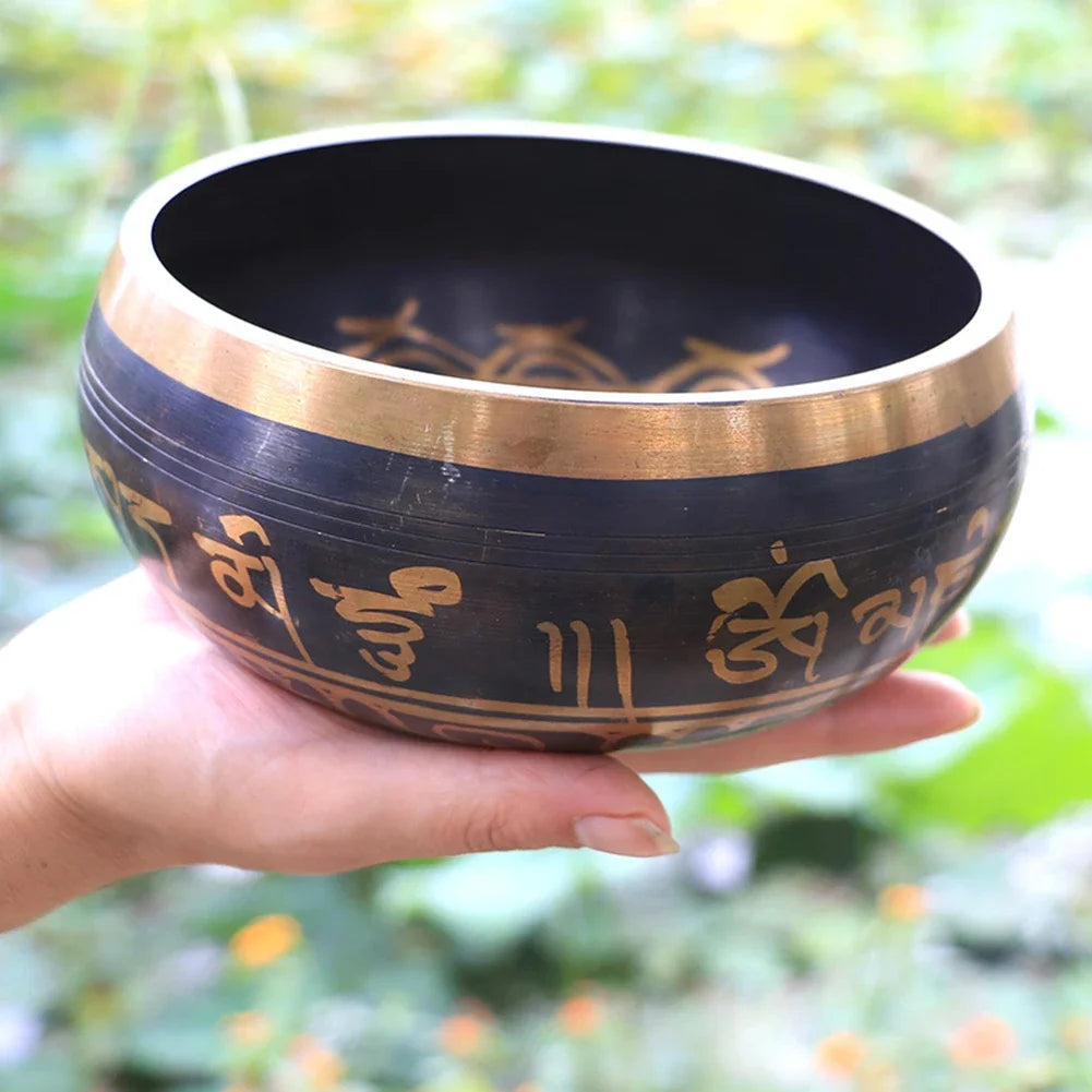 Tibetan Chime Singing Bowl Striker Handmade Buddha Yoga Meditation