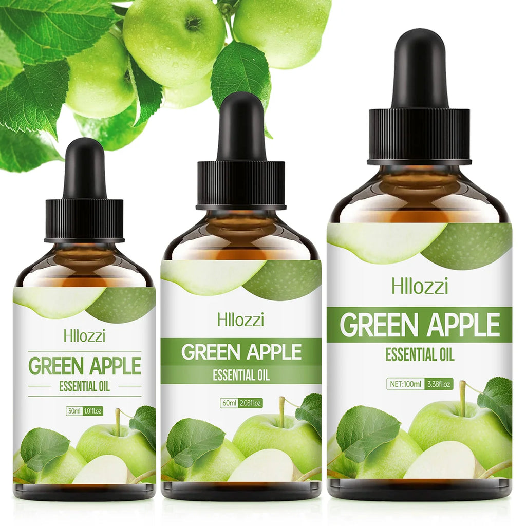 GREEN APPLE ESSENTIAL OIL high-quality moisturizing nourishing massage oil with a refreshing scent, suitable for all skin types Zpaxo