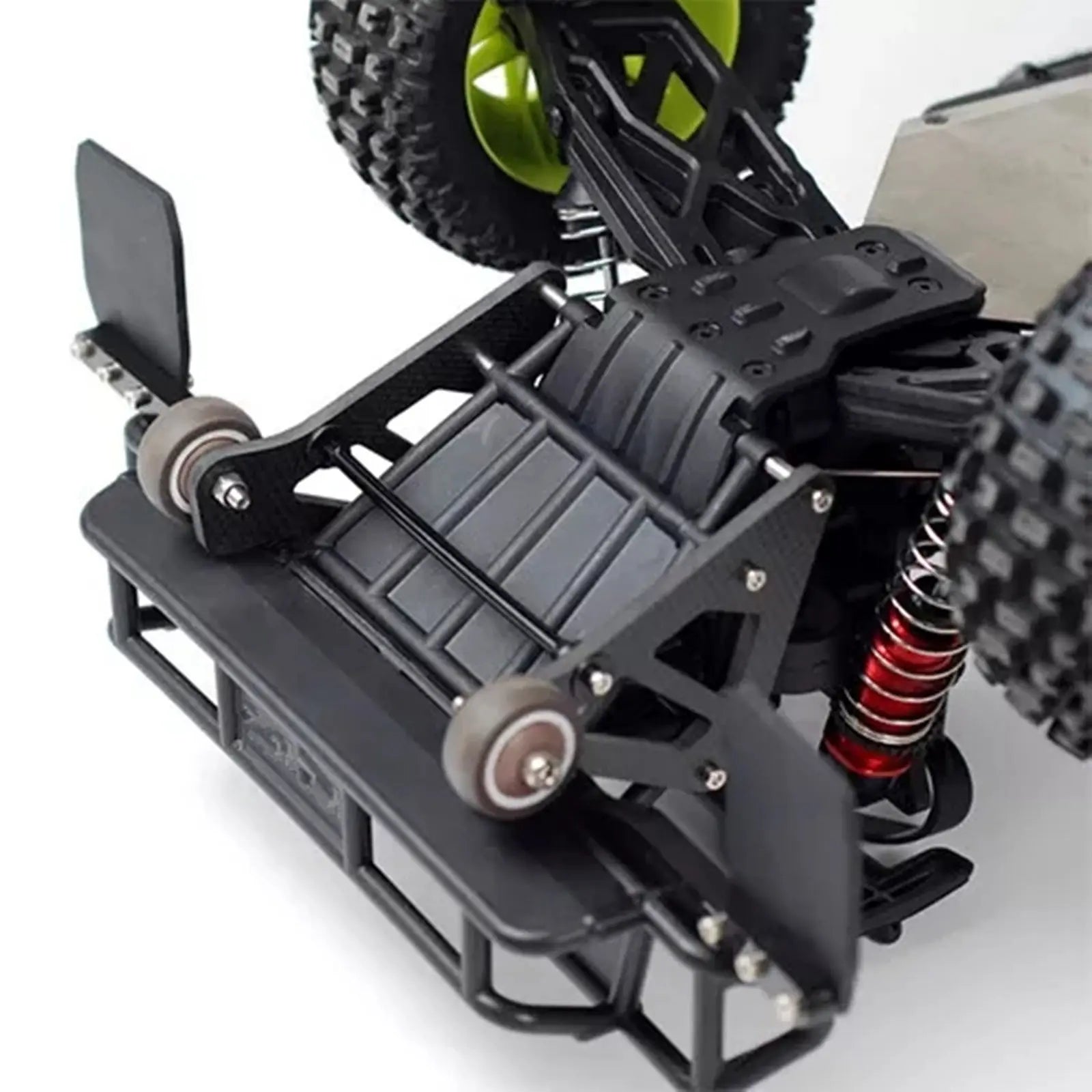 2Pcs/Set 1/7 RC Car Rear Mud Flag Carbon Fiber Fender Mount Bracket For ARRMA 1/7 MOJAVE V2 EXB Truck RC Car Accessories Upgrade