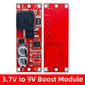 3.7V-5V to 9V/12V/15V 1A DC-DC Step-Up Boost Module Non-Isolated Voltage Regulator for DIY & Automotive Zpaxo 9v 1pc
