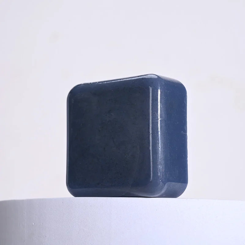 Cedrus Atlantica Scrub Soap – Men's Anti-Acne Herbal Olive Oil Bar Herbal Scrub Soap Zpaxo