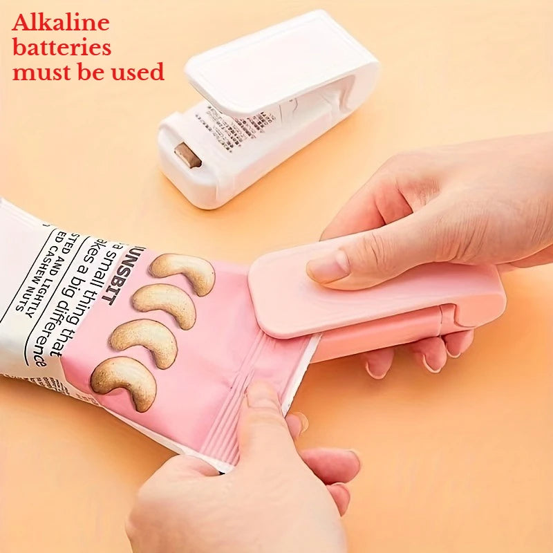 Mini Handheld Vacuum Sealer Compatible Commercial Use Manual Food