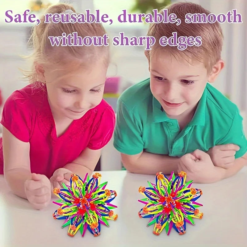 Breathing Ball Expandable Toy Sphere Colorful Expanding Sensory Toys