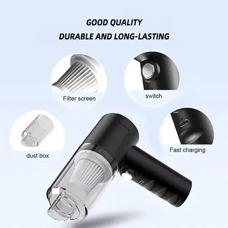 Portable Small Vacuum Cleaner Multi Purpose Vehicles Household Pump
