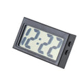 Self-adhesive Dashboard LCD Screen Table Clock Calendar Digital Mini Zpaxo black