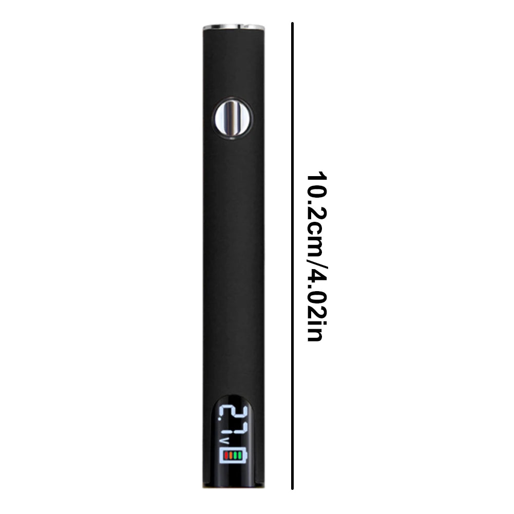 510 Thread Battery Cart Pen Adjustable Voltage 650mAh Battery with USB Charger Cable Solder Repair Tools (No Soldering Iron Tip) Zpaxo