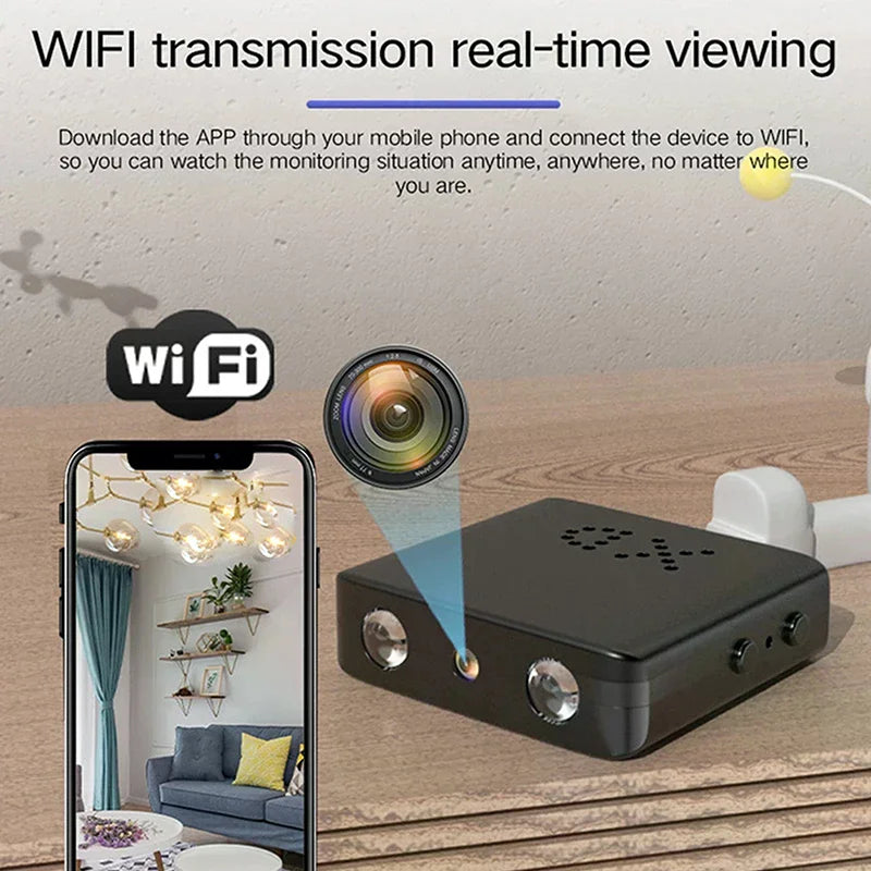 1080P HD Mini Wifi Camera XD Wire Smart Home Security Indoor Zpaxo