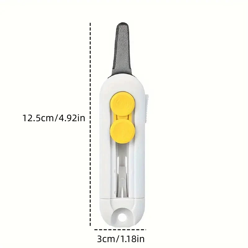 Box Cutter Mini Magnetic Safety Lock Opening Packages Cartons Opener