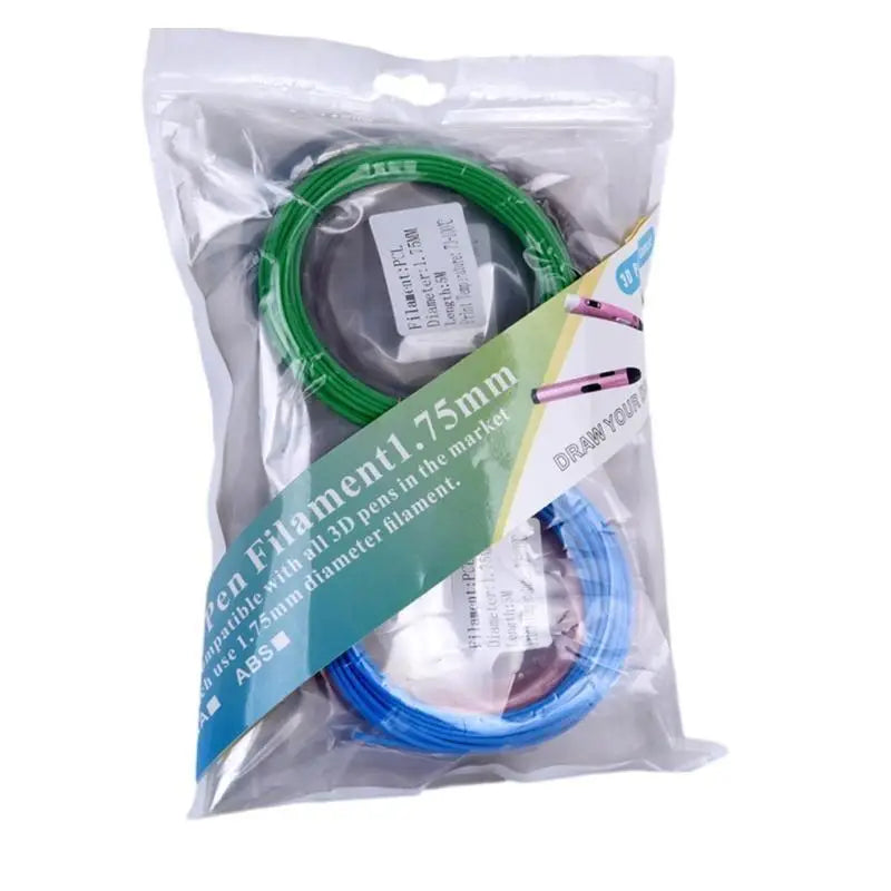 652F 20 Colors 3D Pen Filament 1.75mm PCL Each Color 16.4 Feet 3D Pen Filament Zpaxo