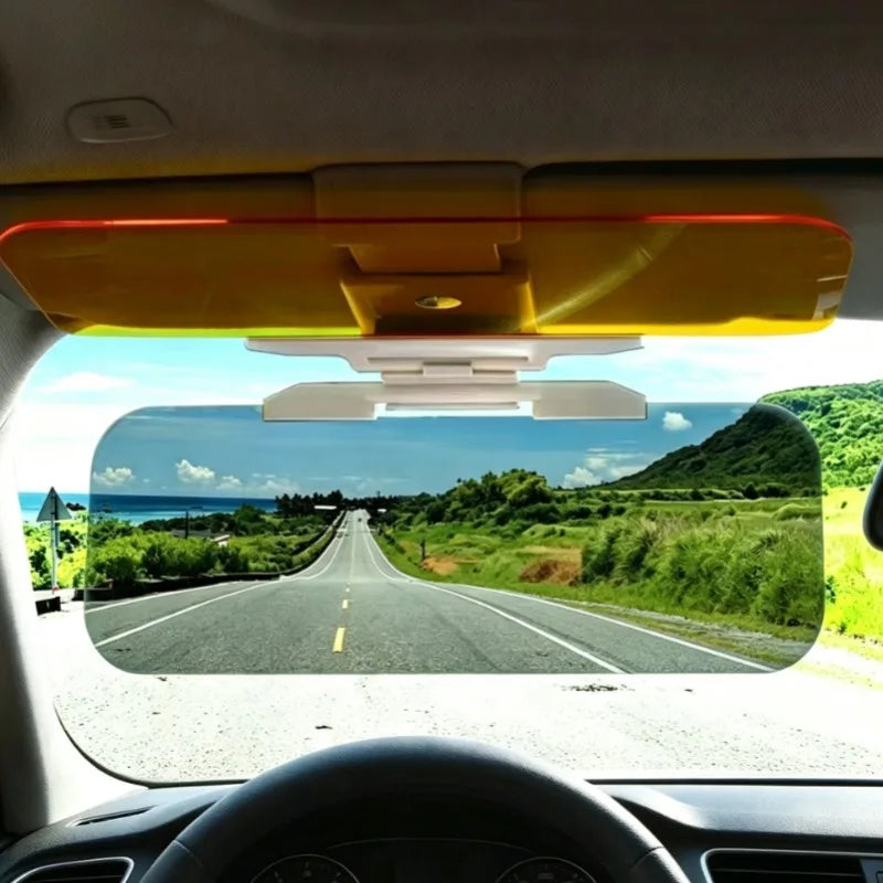 Dual Purpose Car Sun Visor Day Night Anti Glare Extender Driving