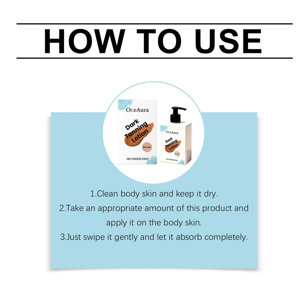 Self Tanner Tanning Cream for Sunbeds Outdoor Sun Natural Tan Bronzer for Glowing Skin Moisturizing Sun Tanner Summer Essential Zpaxo
