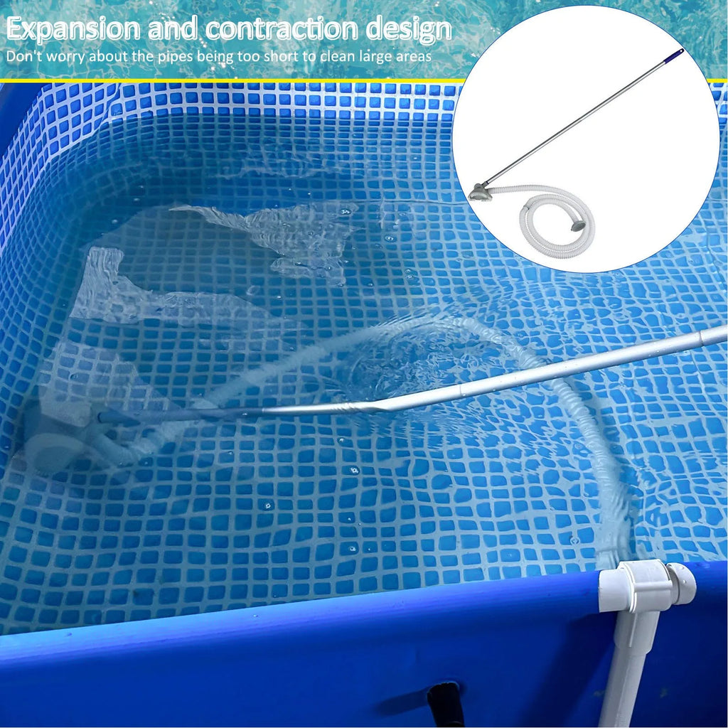 Pool Vacuum Swimming Cleaner Portable Efficiency Dust Debris Cleaning