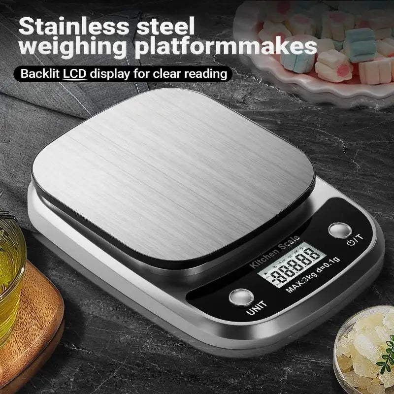 Digital Kitchen Food Scale – Precise Baking & Cooking Scale