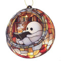Bright Painted Halloween Window Display Fall Festival Decors Home