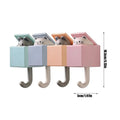 Adhesive Hooks 4 Cute Funny Cat Space Saving Hanger Towel Hook Key