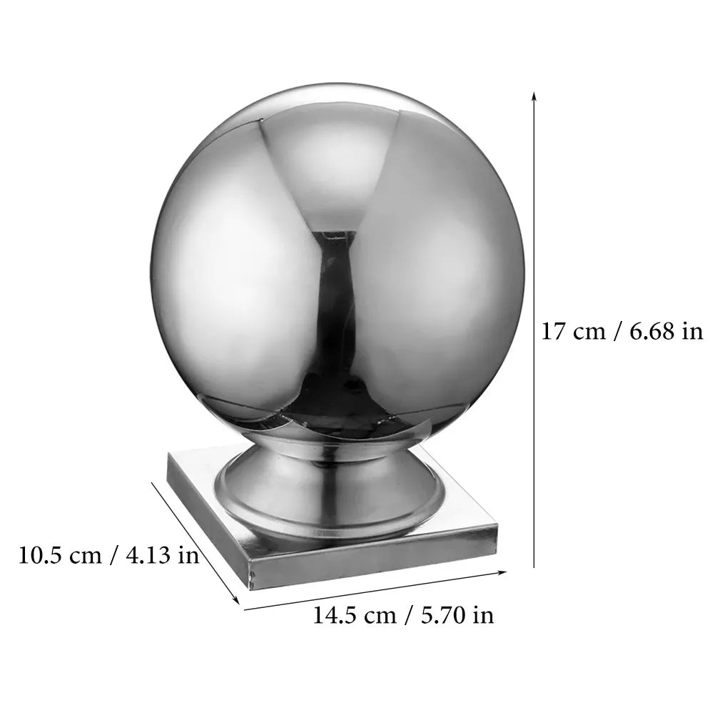 Stainless Steel Garden Gazing Globe Shiny Polished Reflective Sphere