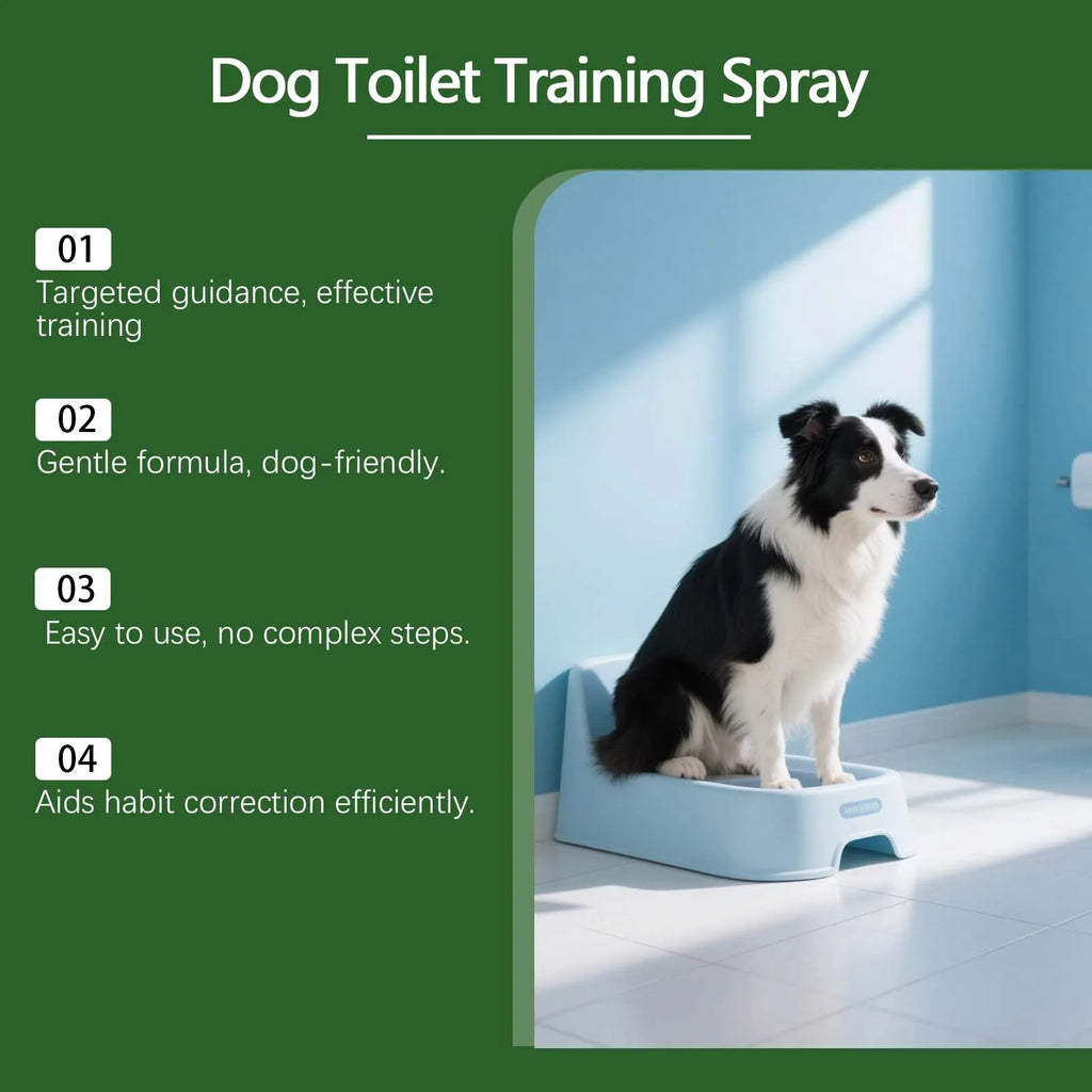 YEGBONG Pet Toilet Training Spray – Dog & Cat Potty Trainer Pet Potty Training Spray Zpaxo