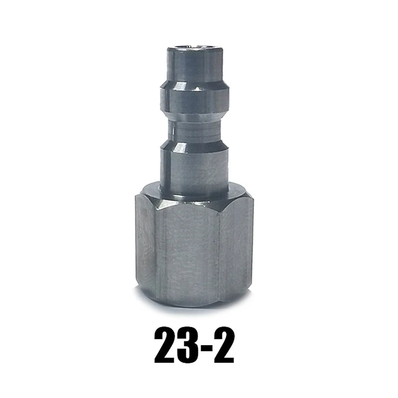 PFULTR 1/8 NPT Thread American System Foster Quick Disconnect Coupler Male Plug 22-2 Or 23-2 Female Coupler 2202, 2302 Zpaxo 23-2 Inner 1-8NPT