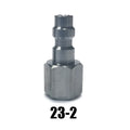 PFULTR 1/8 NPT Thread American System Foster Quick Disconnect Coupler Male Plug 22-2 Or 23-2 Female Coupler 2202, 2302 Zpaxo 23-2 Inner 1-8NPT