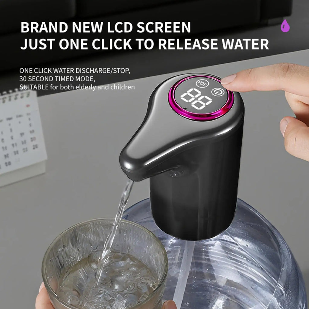Portable Water Dispenser Pump USB Rechargeable Automatic Electric
