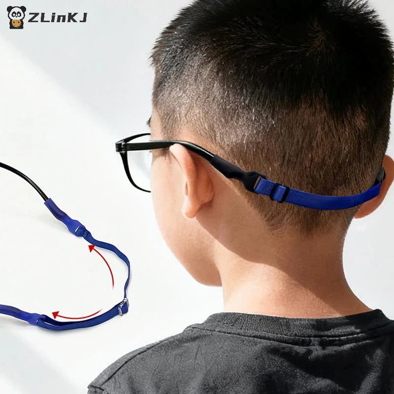 ▶1Pcs Eyeglass Anti-Loss Lanyard Sports Glasses Elastic Rope Chain For Kids Adult Glasses Elasticity Strap Retainer Cord Holder Zpaxo