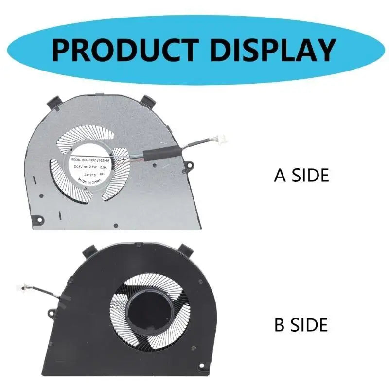 652F Original New Cooling Fan Replacement Repair for Vostro 16 5620 5625 0T8R2T Radiator DC5V 0.5A 4-pin Laptop Cooler Spare Zpaxo